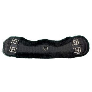 Capreole Lammfellgurt 65 cm – Schwarz